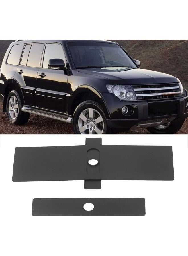 GRUCIY Car Shift Panel Dust Cover, 8015A066 8015A065 2PCs Shift Lever Panel Trim Strip Easy to Install Gear Shift Panel Cover Replacement for Mitsubishi Pajero V93 V80 V87 V97 - Image 3